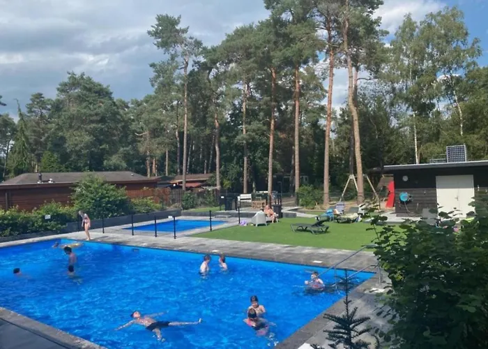 Wooden Nature Chalet - Dennenrhode *